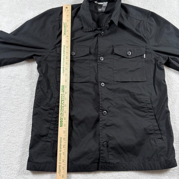 Vuori V527 Jacket Mens The Rise The Shine Large Black Stretch Ripstop Utility - Picture 6 of 7